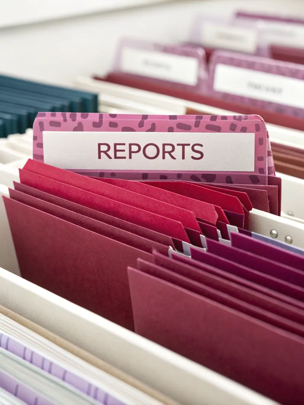 A well-organized digital file structure within AROS, demonstrating the platform's ability to improve project continuity and information management.