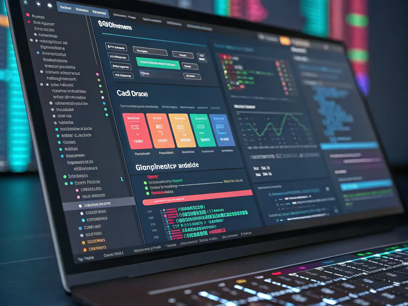 A detailed screenshot of the AROS platform's structured analysis interface, showcasing its ability to break down complex restoration projects into manageable components with clear visual cues and data organization.